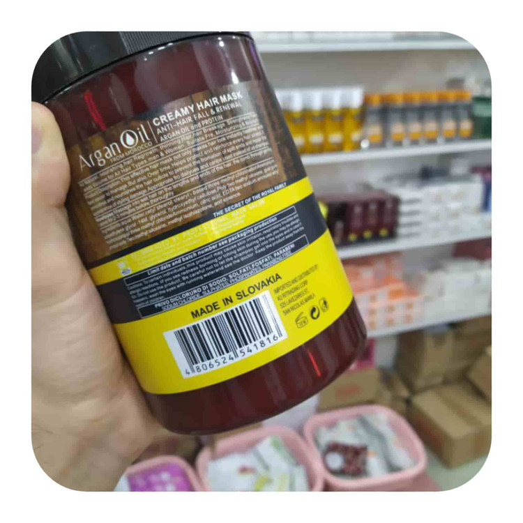 ماسک مو کراتین آرگان لایتنس اسلواکی اورجینال حجم ۱۰۰۰میل