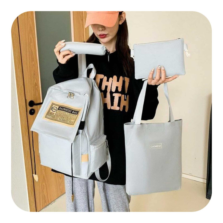 ست کیف و کوله اسپرت دانشگاهی(4تکه)