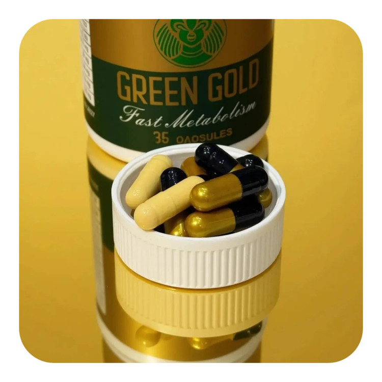قرص لاغری گرین گلد طلای سبز (35عددی) (Green Gold)