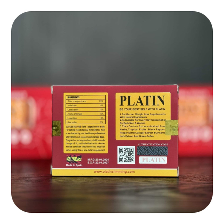 قرص لاغری پلاتین جدید (35عددی) (platin slimming)
